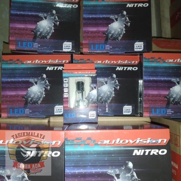 Lampu Led Autovision Nitro Matic Bebek Universal Kaki 1