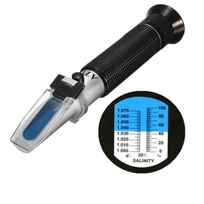 hand held Salinity Refractometer concentration 0-10% for aquarium