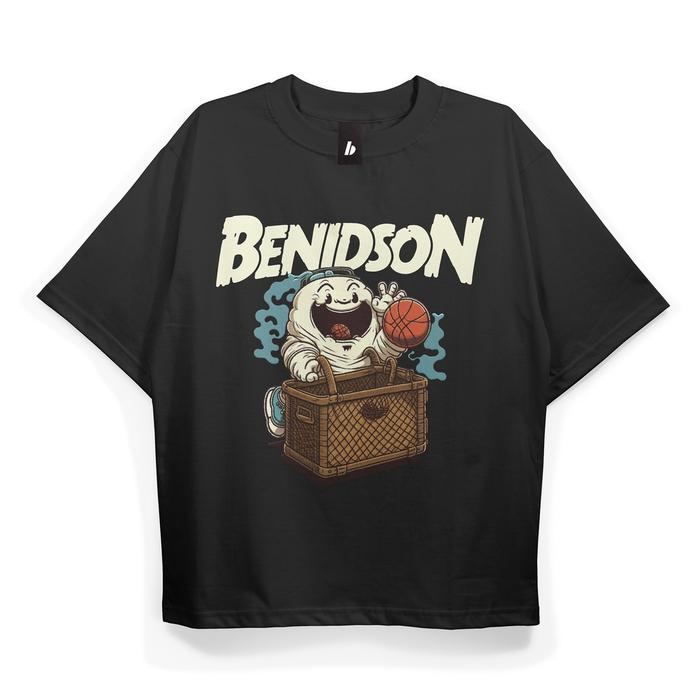 Benidson Oversized T-Shirt Ghost Buster Katun Unisex