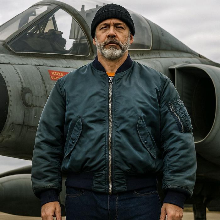 bomber jaket ma 1 alpha industries military pria