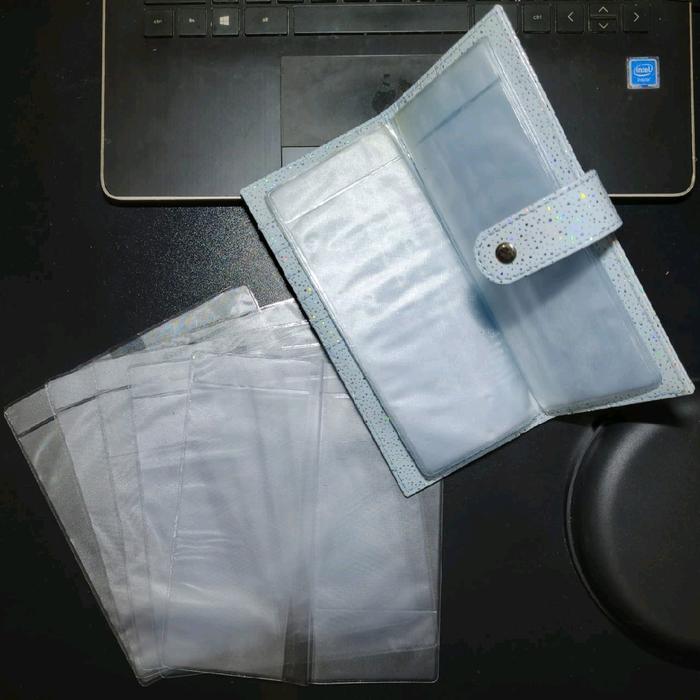 Plastik Transparan Mika Dompet Disiplin Keuangan