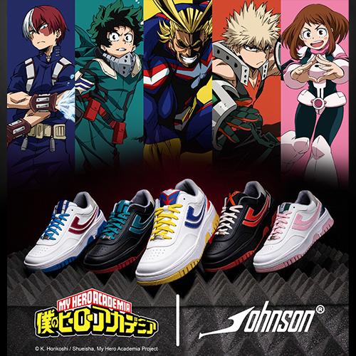 [PROMO KONTRAK HABIS] SEPATU JOHNSON X MY HERO ACADEMIA | OFFICIAL LISENCE RESMI | LIMITED EDITION D