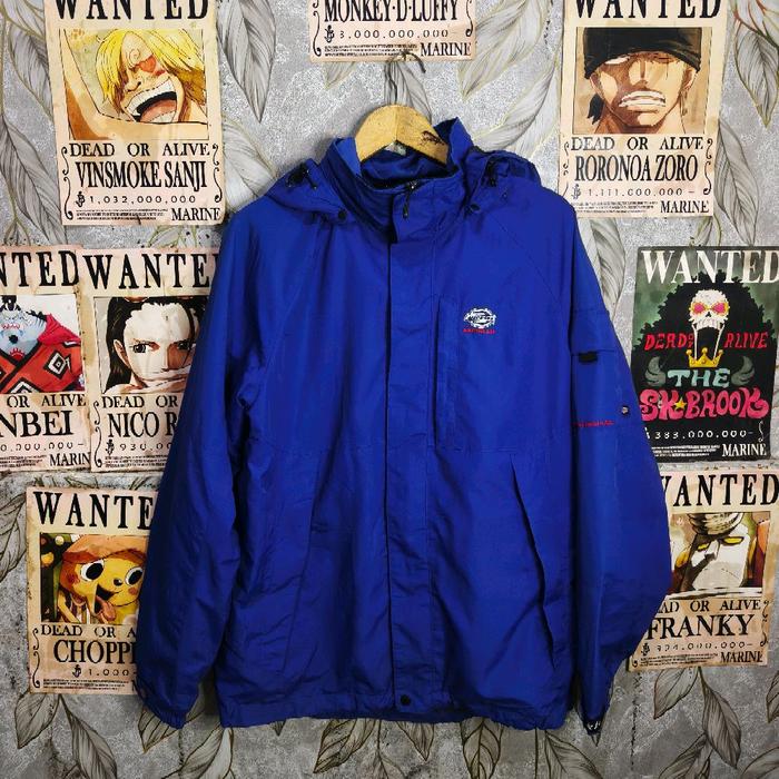 Jacket parasut outdoor dc ecws pocket