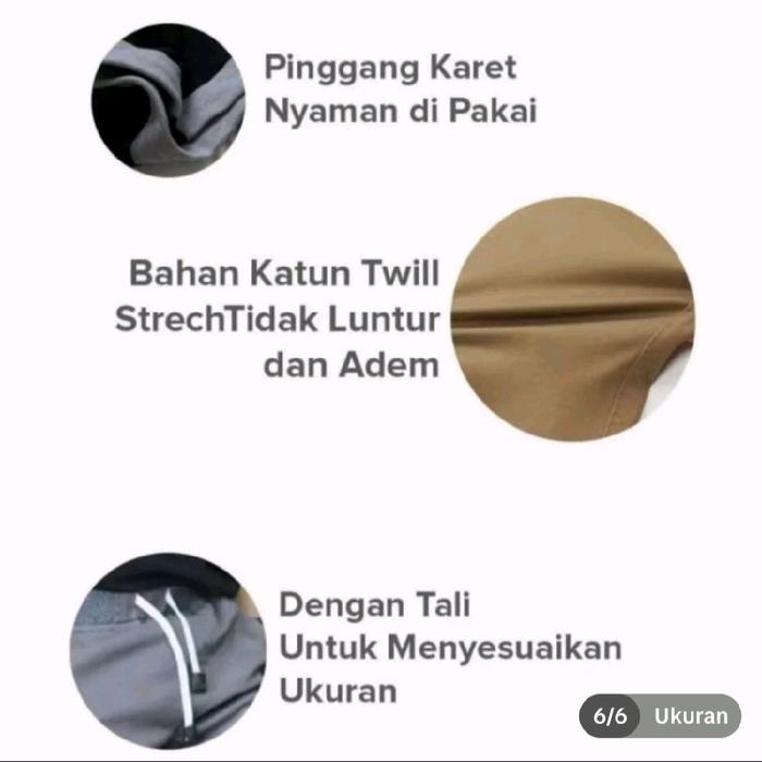 celana pinos panjang pria