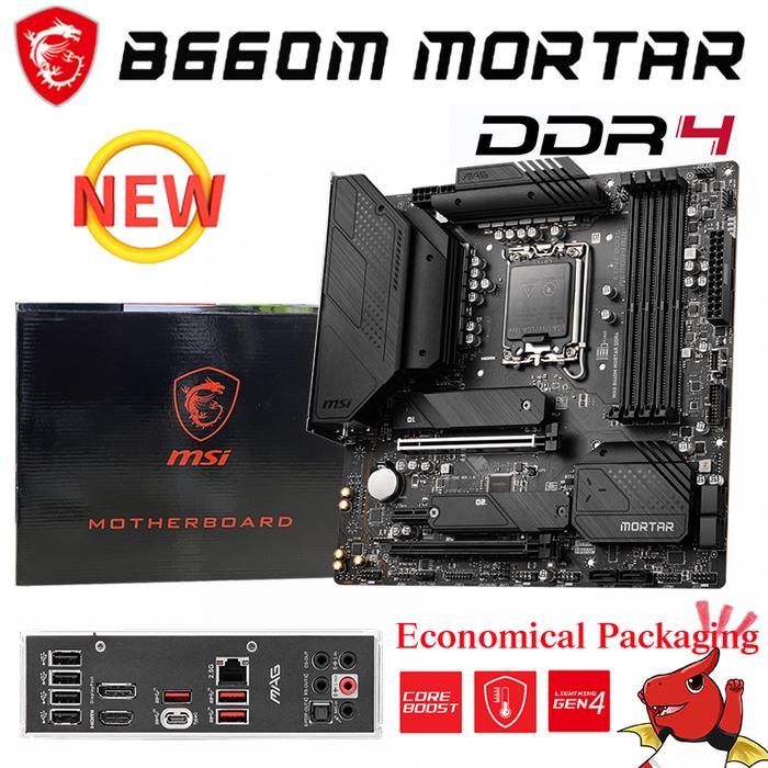 Socket LGA 1700 MSI MAG B660M MORTAR DDR4 Motherboard Intel B660 128G