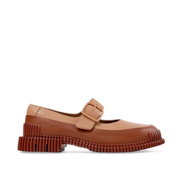CAMPER Women's Slip-on Shoes Pix Velocity Brown Sepatu Slip-on Wanita Original - Brown