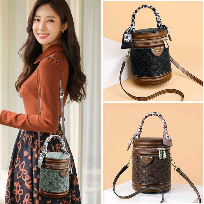 JTF616 tas tabung Tas Sling Bag Tabung Xuan Ni Crown Paper Bag + Sertifikat    MATERIAL PU SIZE L15X