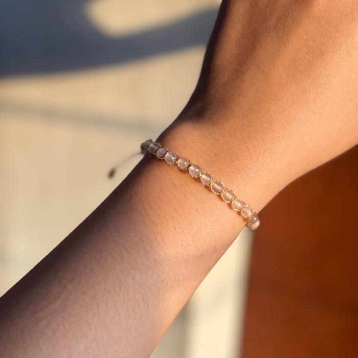 PURE QUARTZ, GEMSTONE BRACELLET