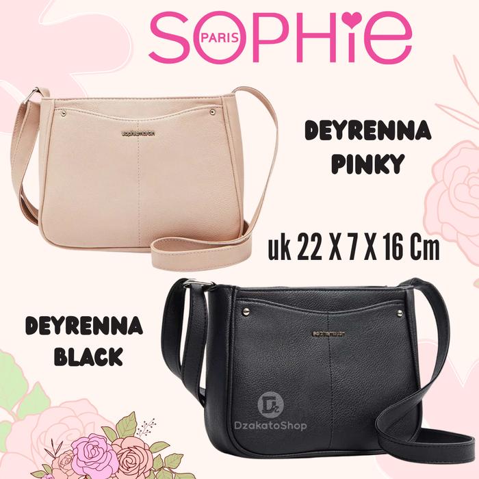Sophie Martin Paris Tas Pesta Kondangan Mewah Selempang Wanita Deyrenna Pinky Katalog Terbaru  | Sli