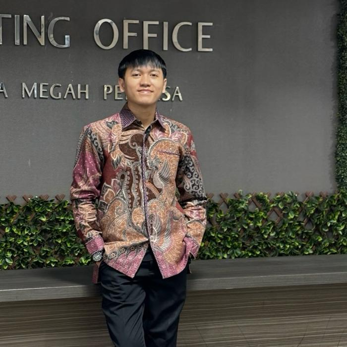 Kemeja Batik Pria Formal Exclusive Tangan Panjang Bahan Katun Solo Premium Coklat - Slim Fit, Baju, 