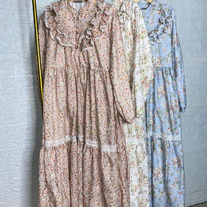 JOANNA Gamis Dress Katbol Wanita Dewasa