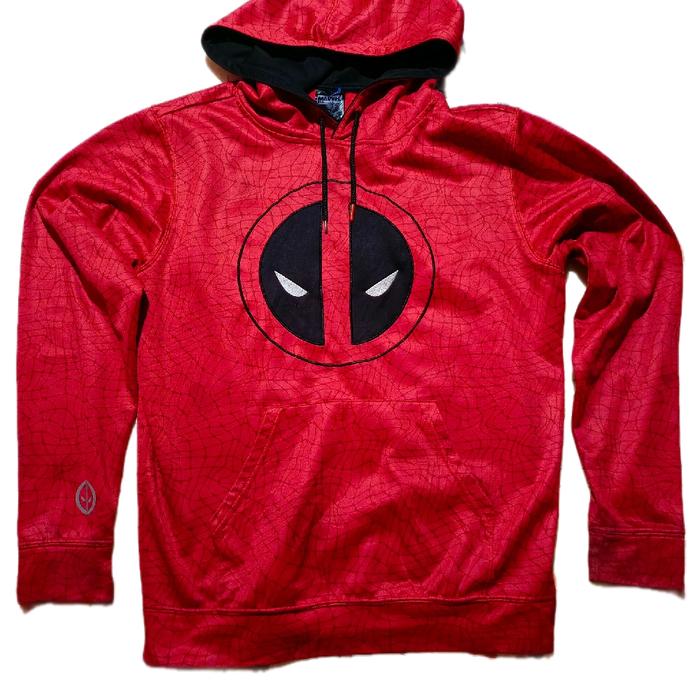 Hoodie Marvel Deadpool Original Red Full Print