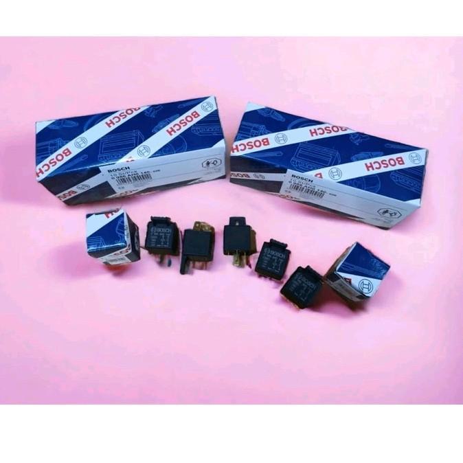 Rellay Bosch relay Universal Relay klakson 12volt 30A 4pim Rellay Bosch 4kaki