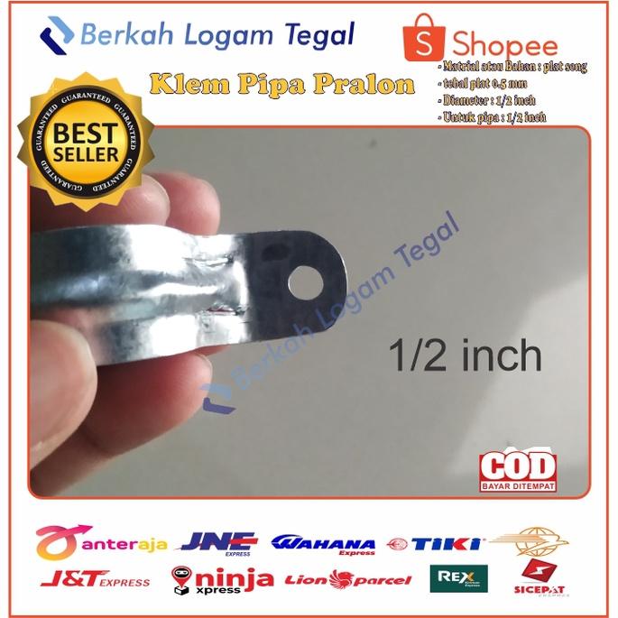Klem Besi Pipa Pralon 1/2