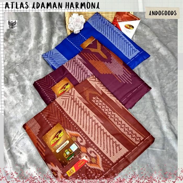 Sarung Atlas Idaman HARMONI Motif TERBARU Special Edition [GROSIR/ECER Dewasa Kotak