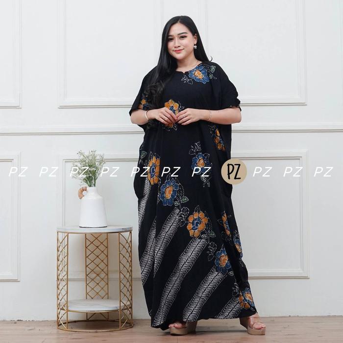 Daster Lowo Cap Motif Talita Jumbo Panjang Semata Kaki Rayon Premium Busui