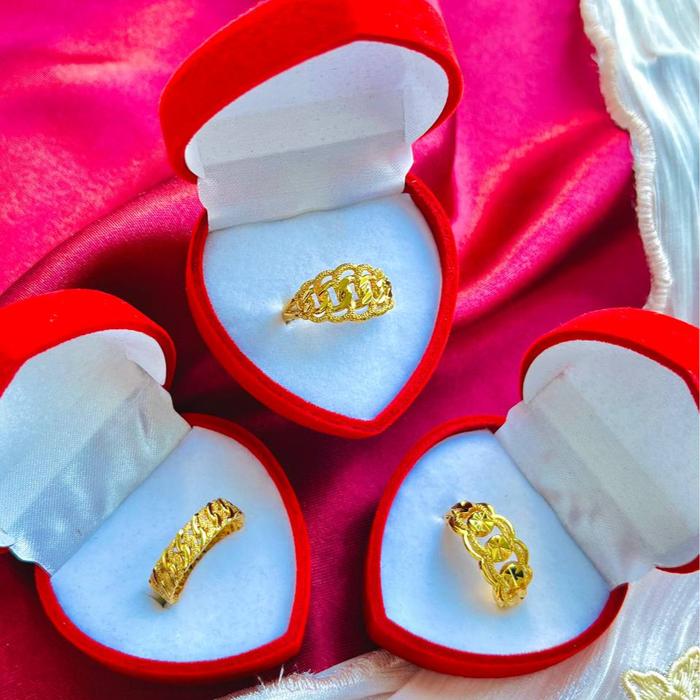 Cincin Emas Viral Emas Titanium