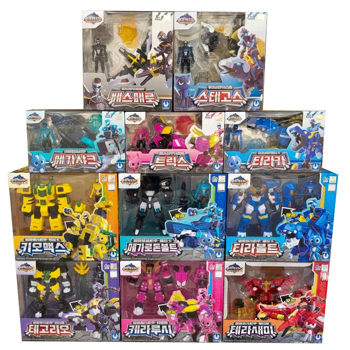 Transformation Robot Toys Mini Force Super Dino Power Action Figures