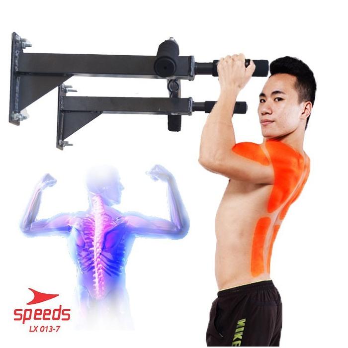 SPEEDS Pull Up Bar / Chin Up fitness rumah / alat gym di rumah / Iron Gym Alat fitness 013-7