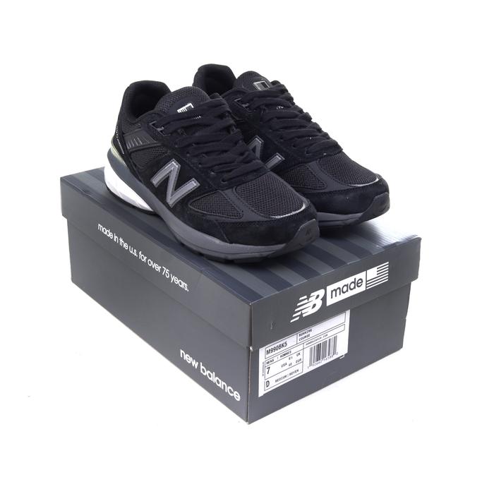 Sepatu New Balance M990BK5 V5 Black Grey - NB 990