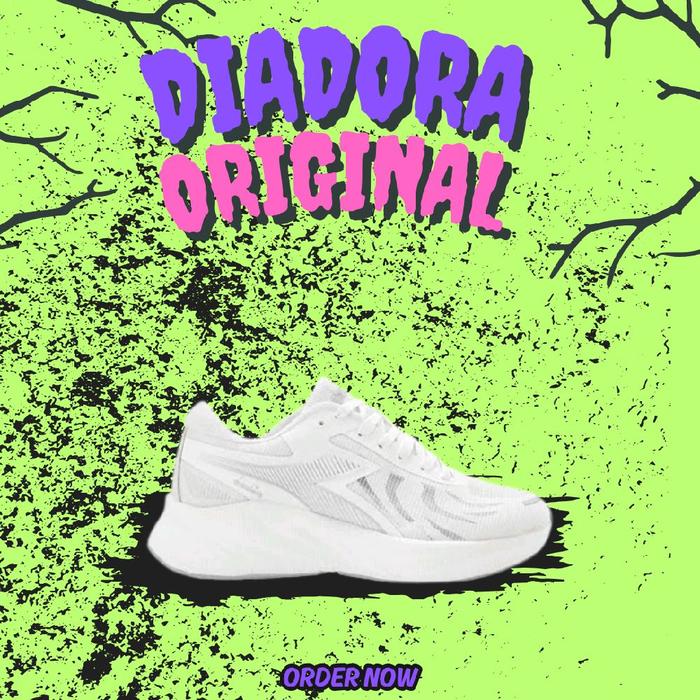 Sepatu Diadora Manuela White Men's Original