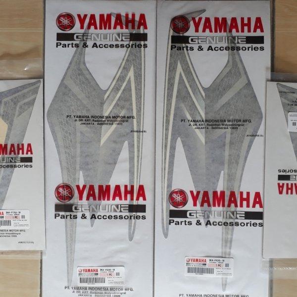 STRIPING STICKER FULL SET RX KING 2004 BIRU YGP OSEAN