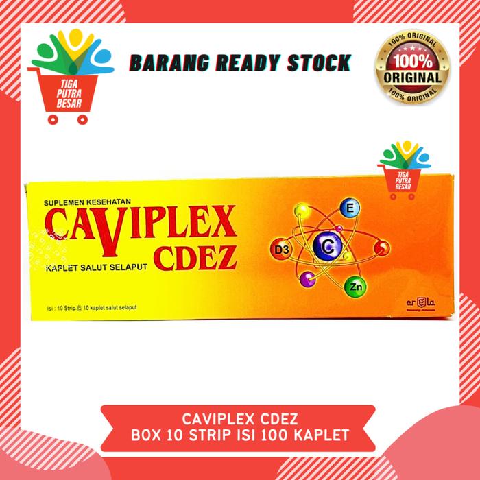 CAVIPLEX CDEZ BOX 10 STRIP ISI 100 KAPLET
