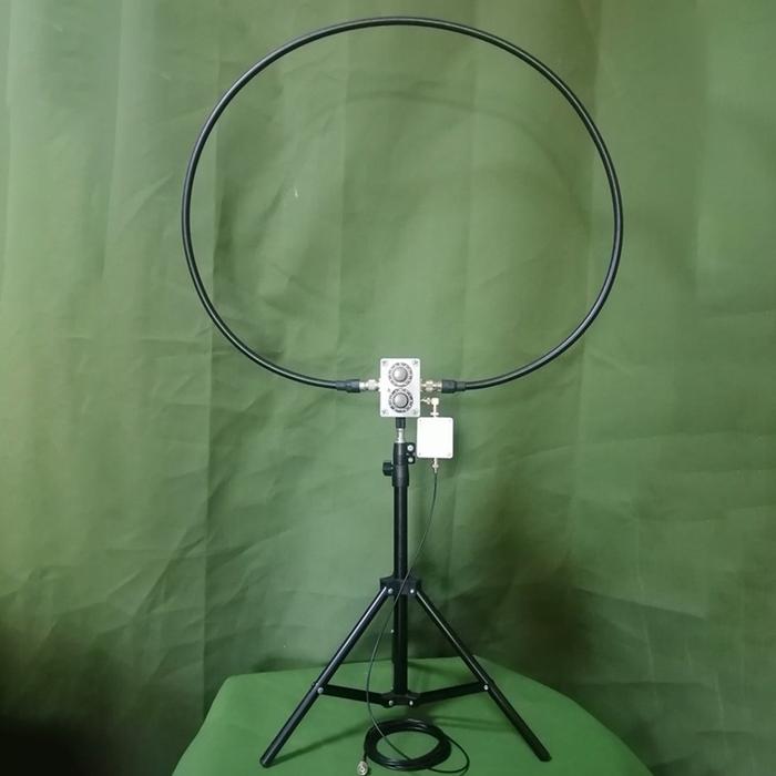 20W Radio Gelombang Pendek QRP Antena Loop Magnetik Kebisingan Rendah