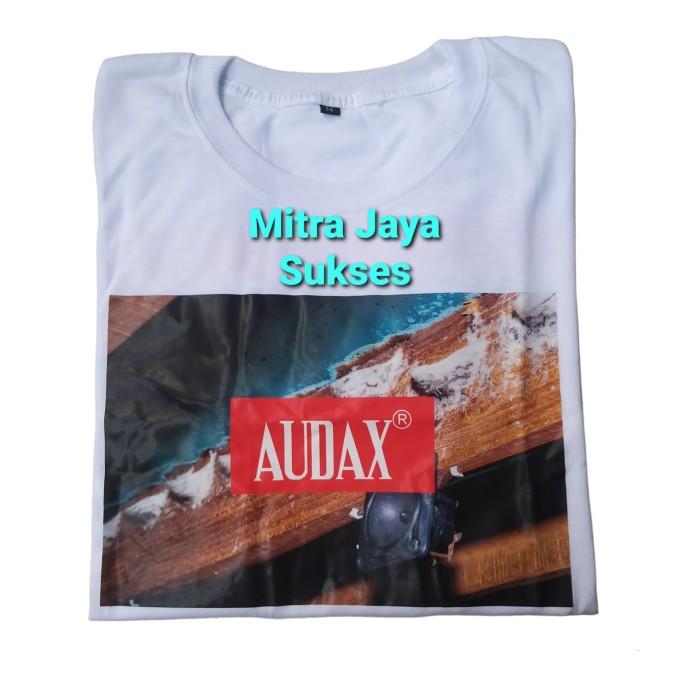 TERBARU Kaos Lengan Pendek Pria Wanita Merk Audax tali sepatu praktis | tali sepatu anak | tali sepa