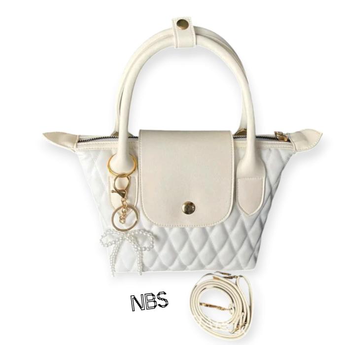 NepaCollections Tas Selempang Wanita Trendy Sling Bag Hitam Krem Salem Mocca Warna Elegan Nyaman Dig