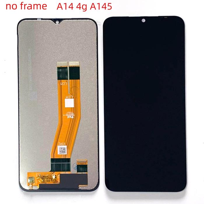 Untuk Samsung Galaxy A14 LCD A145 Tampilan Layar Touch Panel
