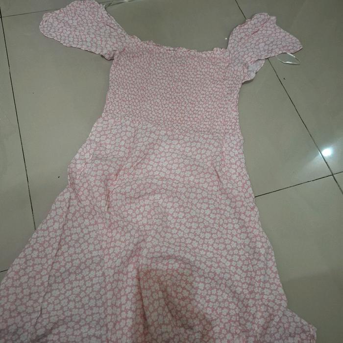 GHANDA mini dress pink preloved