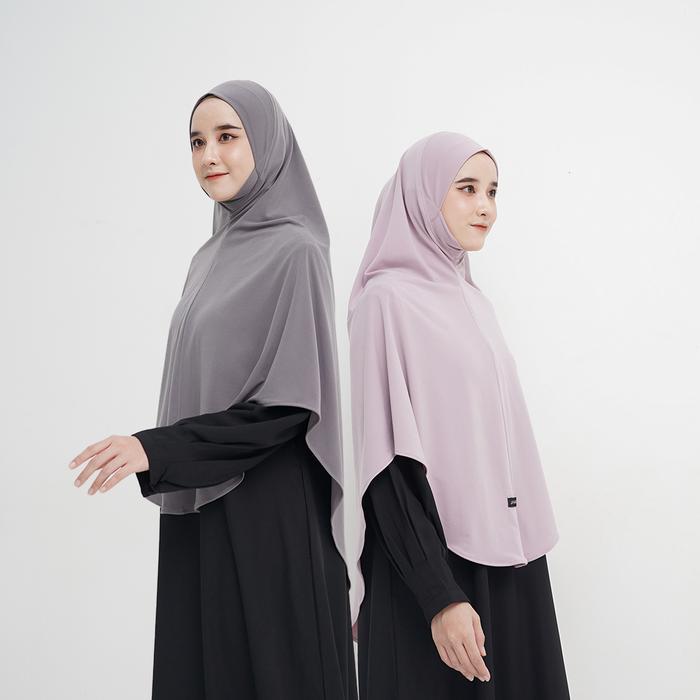 Yura Bergo | Khimar Instan Jersey by Jamise Syari