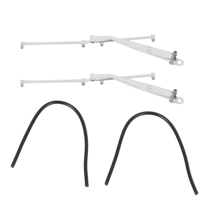 1 Pair Metal Wiper for 1/10 RC Crawler Car TRX4 Defender G500 TRX6