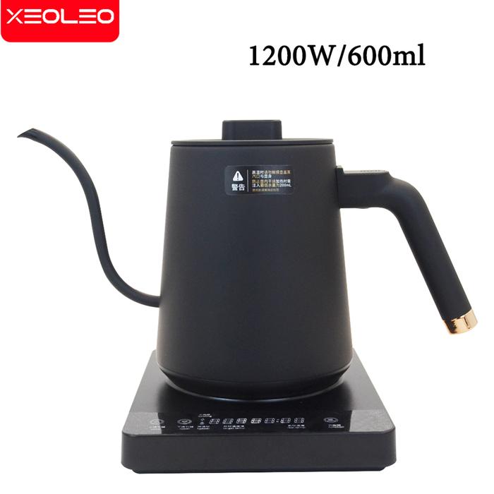 XEOLEO Ketel Listrik Ketel Teh 600ML Ketel Baja Tahan Karat dengan