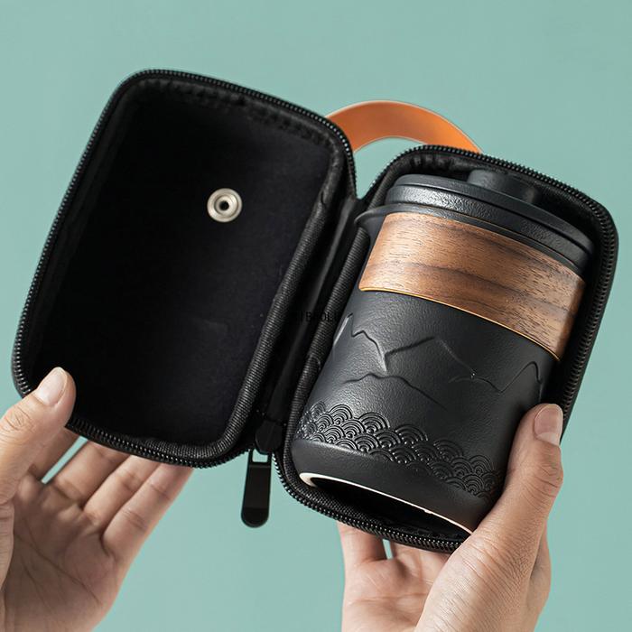 Kuai Ke Cup Travel Tea Set Carrying Bag Kung Fu Tea Cup Single One