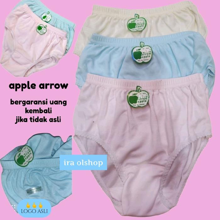 CELANA DALAM APPLE ARROW ASLI || CD APPLE ORIGINAL 6 PCS