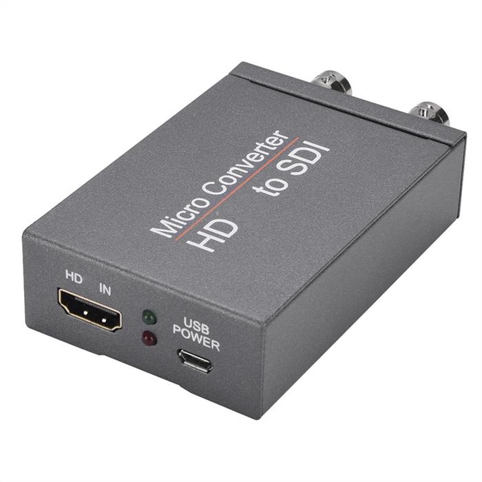 AEF1--Compatible To SDI Converter HD To 3G-SDI/HD-SDI Audio Embedder 2 Way SDI Converter Adapter For