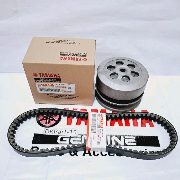 Pully Assy+Pembel Only 2 Item (54P) Yamaha mio j,Soul Gt,Mio Gt,Fino Injeksi X Ride Mesin