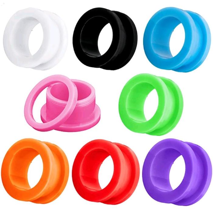 PIERCING AKRILIK / PIERCING AKRILIK WARNA / PIERCING EAR PLUG / PIERCING PLASTIK / PLONG PLASTIK
