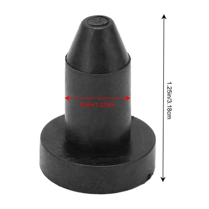 Kayak Drain Plug Kit Silicone 1.25in Length Drain Holes Bung for