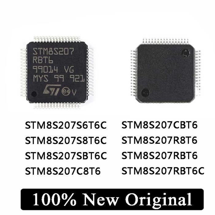 STM8S207RBT6 STM8S207S6T6C S8T6C SBT6C C8T6 CBT6 R8T6 RBT6 RBT6C