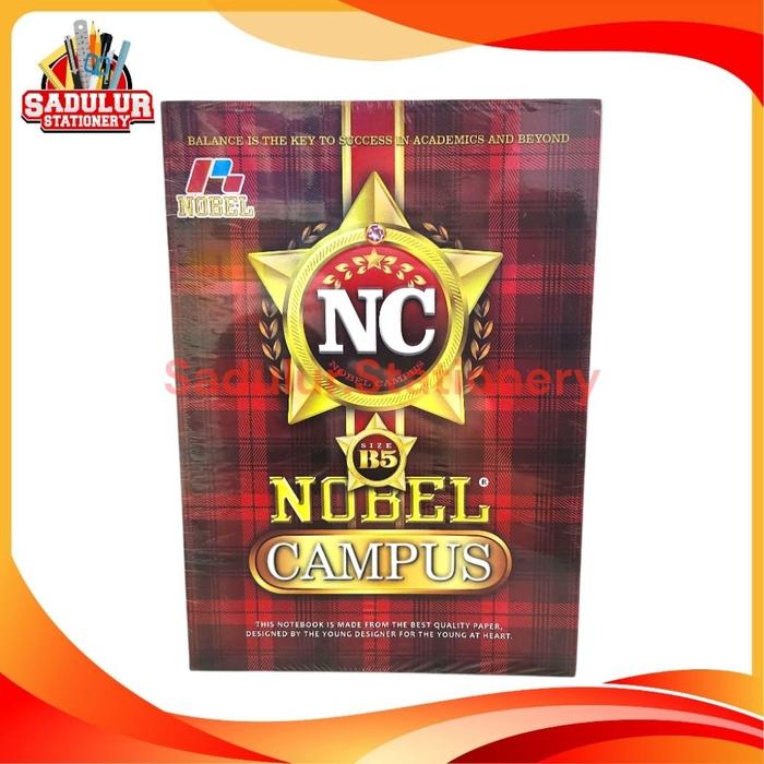 Buku Tulis Nobel Campus 36 / Buku Bamboo Campus 36 Lembar / Buku Tulis Boxy Nobel 36lembar (1Pak = 1