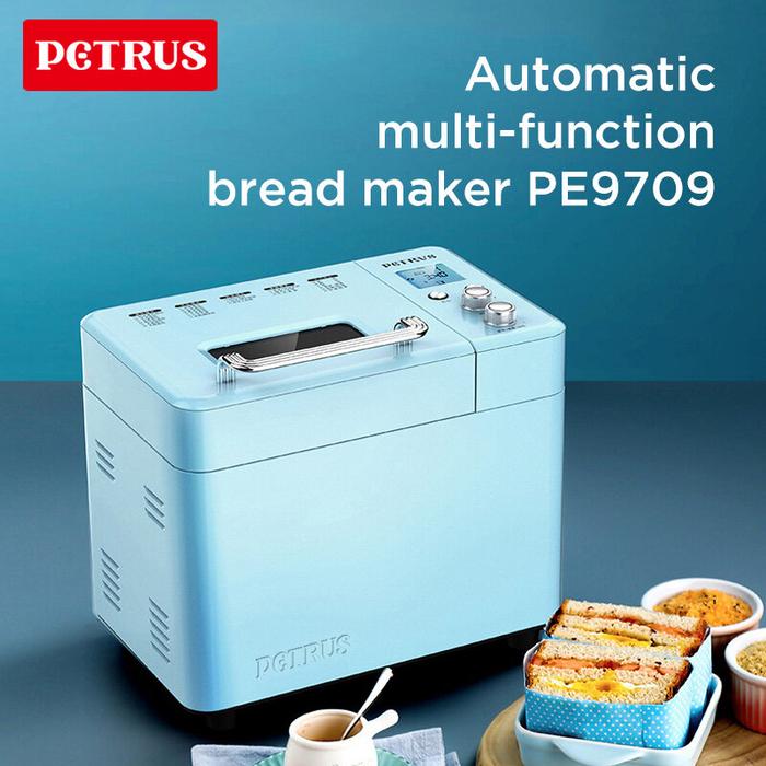 Peter PE9709 Pembuat Roti Multifungsi Otomatis, Pembuat Roti