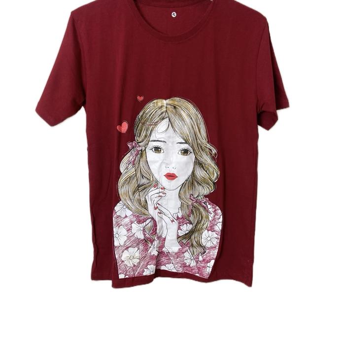 77. Atasan Kaos Cewek Dewasa