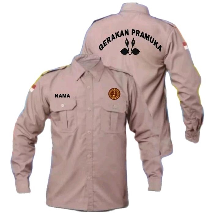 kemeja gerakan Pramuka baju gerakan Pramuka seragam gerakan Pramuka Pdh gerakan Pramuka baju kerja g