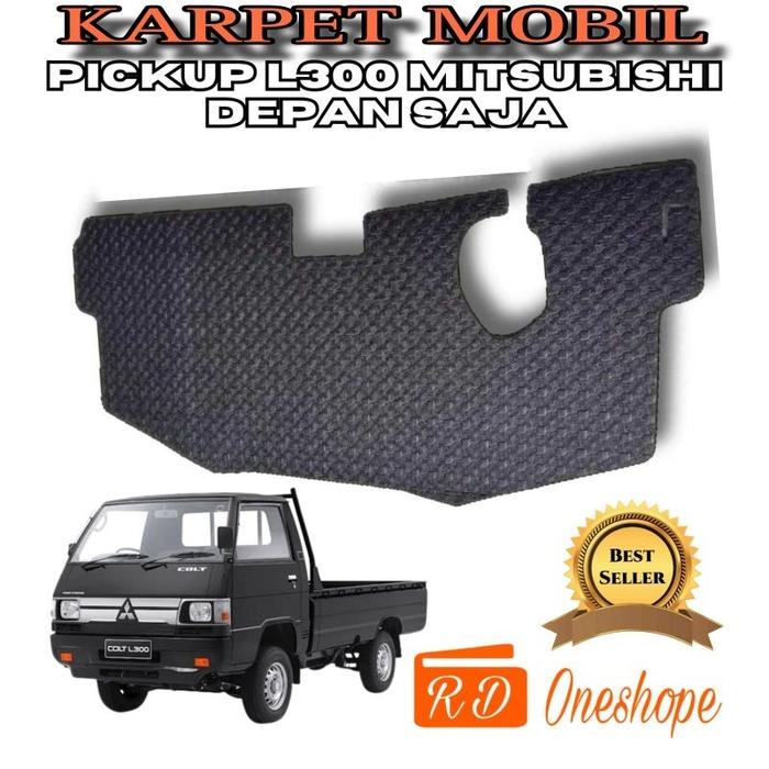karpet mobil L300 pick up bagian depan / matras alas kaki mobil Mitsubishi L300 pick up bagian kabin