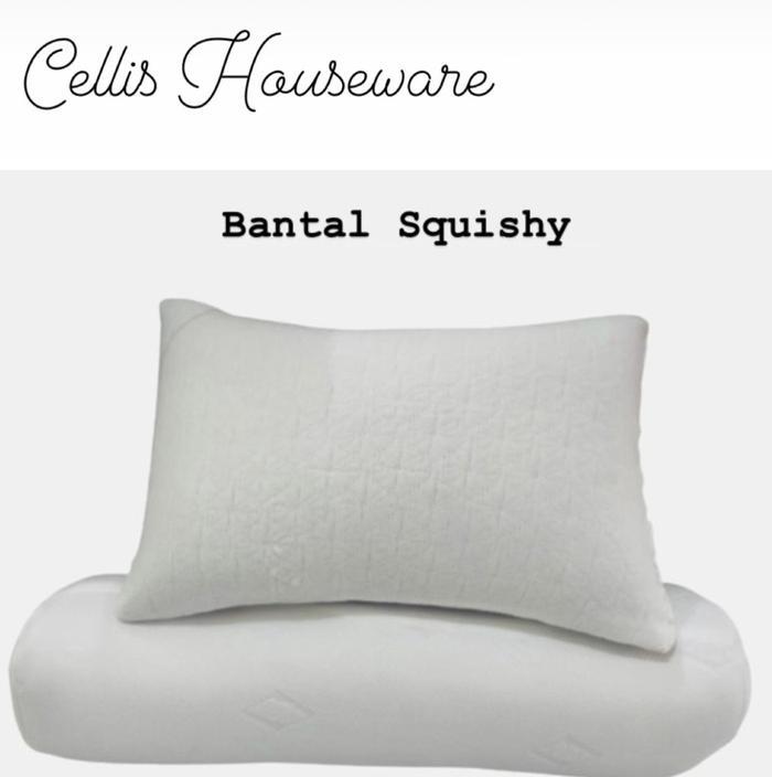 Bantal squishy - Bantal Hotel Premium busa Memory Foam Super Lembut - Bantal