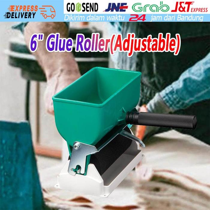 6 Inch Glue Applicator Roller Untuk Perata Lem Laminated HPL Wallpaper Taco Sheet Deco Sheet