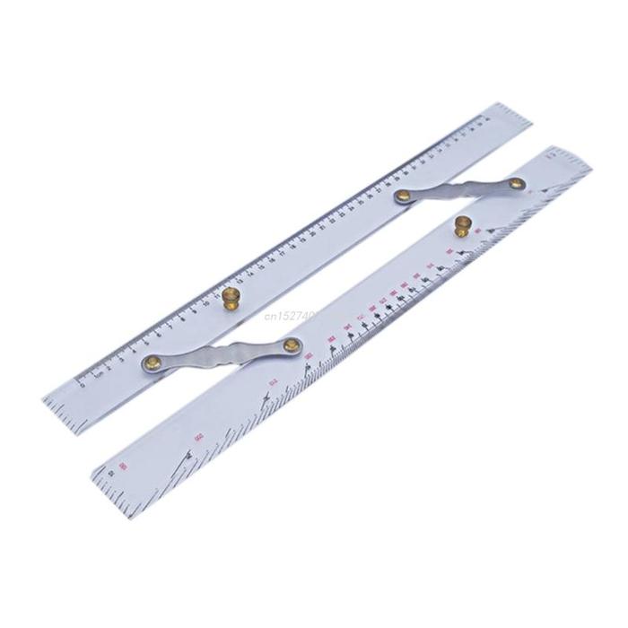 450mm Marine Navigation GPS Plotter Parallel Ruler Boat-Sea Chart